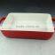 Cheap ceramic professional bakeware,High quality square Stoneware bakeware