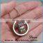 Merry Christmas jewelry gift snowflake Christmas double ring necklace ,Christmas tree neckalce