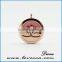 30MM Premium stainless steel aromatherapy locket pendant necklace