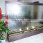 Indoor home decorative waterfall wall water fountain