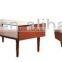 2015 Furniture Mdf Wooden/tempered Glass Coffee Table