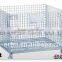 Service Supplies Folding Stackable Container Wire Mesh Basket Warehouse Cage