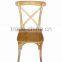 living room furniture solid wood cross back restaurant chair