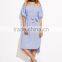 women off the shoulder casual dress self tie waist latest western dress patterns for girls