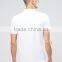Custom Chest Logo Short Sleeve Button Placket Men's 100% Organic Cotton Breathable Pique 200g Casual White Blank Polo Shirt