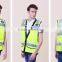 2017 high visibility reflective Mesh Safety Vest with pocket