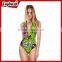 Bottom price realise thong one piece couples swimwear