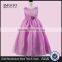 Customized Child Satin Frocks Designs Kids Party Dresses Baby Girl Flower Dress Prom Princess Dress Sleevless