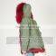 Myfur Fashion Army Green Parka with Fox Fur Lining And Big Size Raccoon Fur Hooded Parka