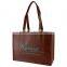 Standard Non-Woven Tote Bag - features 28" reinforced handles, side and bottom gusset and comes with your logo.