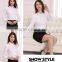 2015 New Design Tops Of Long Sleeve Women's Formal Shirt (DSHL013)