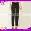 Wholesale Manufacture Anti-Static Cotton Zipper Side Slit Lady Outdoor Jogging Pants