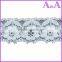 new design fashion mesh lace fabric for garment embroidered fabric
