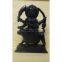 Designed Black Marble Bhairo Baba Statue HANDMADE MARBLE HOME DECOR ART BEST GIFT