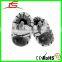high quailty soft plush animal baby slippers