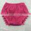 Girls Cute Sparkly Sequin Pom Bloomer ShortsLovely in Birthday Outfit Grey and Silver sequin Bloomers-cake smash