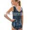 newest arrival blue gymnastic leotards good elestic