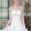 New Collected Simple Beaded Open back Sweetheart Neckline Organza  Wedding Dress Bridal