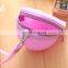Non-toxic Waterproof Silicone Material Zipper Top Coins and Key Purse Baseball Hat Design