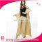 Sexy Black Sequin and GOLD Halloween Adult Carnival Sexy Cleopatra Womens Costume