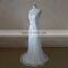 2017 A Line Beach Chiffon Boho Wedding Dress Detachable Skirt