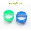 Debossed your logo silicone band, Fashional silicone hand band at wholesale price