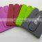 New design silicone mobile phone card holder with high quality