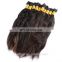 8A Grade 30-100cm virgin unprocessed human hair wholesale natural brown color malaysia remy raw unprocessed human hair