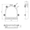 EPDM fan frame for vehicle