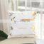 wholesale custom gold pattern velvet throw pillow cover