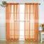 Cheap rod pocket terylene sheer voile curtains