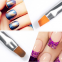 Nail Art Crystal Brush Acrylic Nail Brush Kolinsky Hair