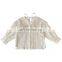 6781 Baby girl clothing girls kids blouse girls fashion long sleeve white shirt