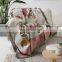 Amazon hot sale designer ins RAWHOUSE woven cotton throw balnkets tapestry