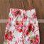 Baby Girl flower Print Outfit Toddler long sleeve tops + floral + headband Set Spring Autumn Clothing for 0-3Y
