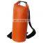 customized slogan 500D PVC outdoor ocean pack waterproof dry bag