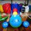 Factory price high quality colorful inflatable single line seesaw/inflatable floating water toys