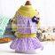 Lovable simple dog dress wholesale dog products pet clothing