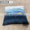 2018 New Chinese Style Gouache Paint Photo Printed Velvet Cushion Cover With Gold Stamping