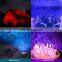 DDP shipping wholesale star projector music player decorative galaxy ocean wave starry sky kids projector light