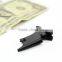 New Matte Black Batman Money Clip Magnetic Folding Card Metal Holder Wallet Gift