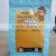 front matte finishing side gusste shinny finishing flat bottom food bag
