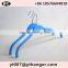 Hot sale white solid plastic shirt and tee display hanger for shop                        
                                                Quality Choice