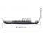 10-13 W212 PU Car Rear Bumper Diffuser for Mercedes E-Class W212 Standard Bumper