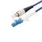 FC-LC Spiral Armored Single Mode Simplex 2.0mm 3.0mm Fiber Optic Patch cord Fiber Jumper