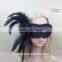 2015 New Design Big Feather Mask,Carnival Party Face Mask