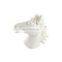 China Bonsai Antique White Ceramic Porcelain Horse Head Figurine Statue for Home Accessories Decoration Manufacturer