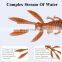 Worm Soft Bait Jig Wobbler Artificial shrimp With salt Rubber Bass Fishing Lure shrimp lure