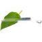 New product 3D eyes single barb hook metal spoon lure artificial bait