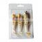 Double Colours 10.5cm 13cm Jig Fish Head Sinking Fishing Lure Vivid Body Jigging Soft Bait